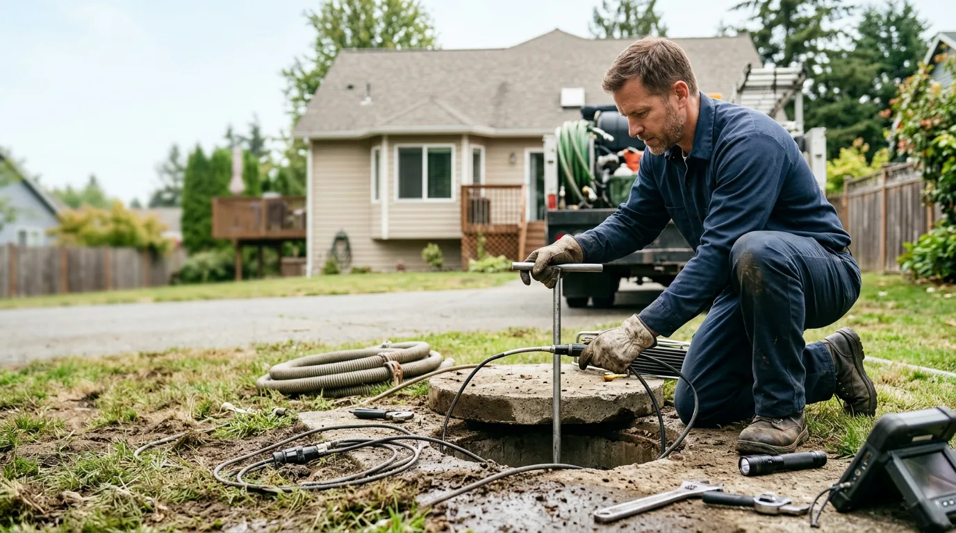 Septic Tank Pumping in Bend, TX